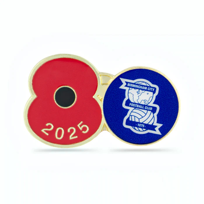 2025 Poppy X BCFC Badge