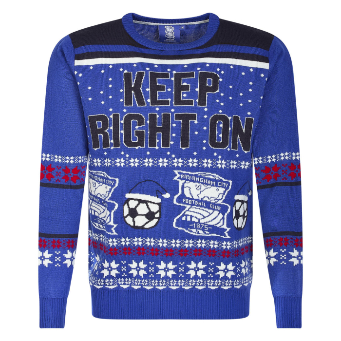 Junior Keep Right On Christmas Jumper