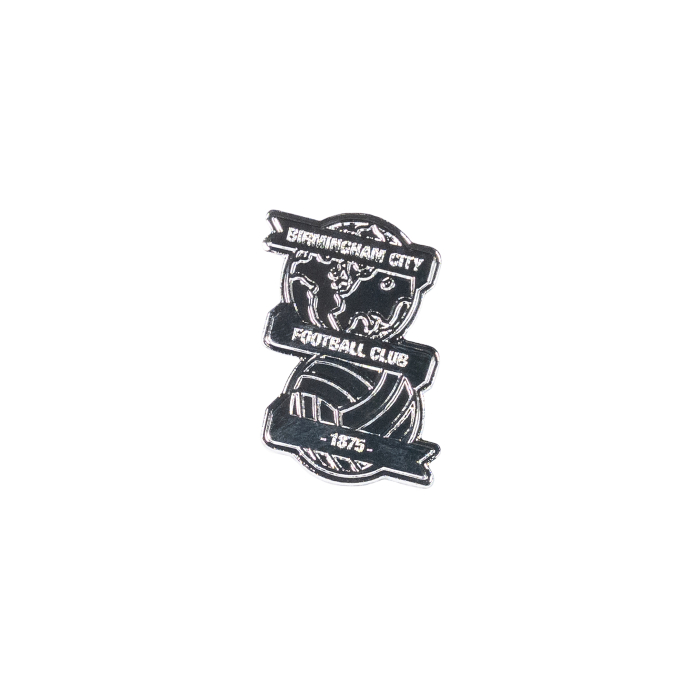 SIlver Crest Pin Badge