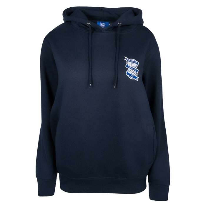 Womens Multi Crest Hoodie Navy