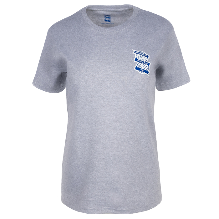 Womens Multi Crest Tee Grey