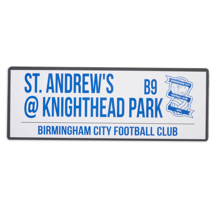 St Andrew's @ Knighthead Park Street Sign