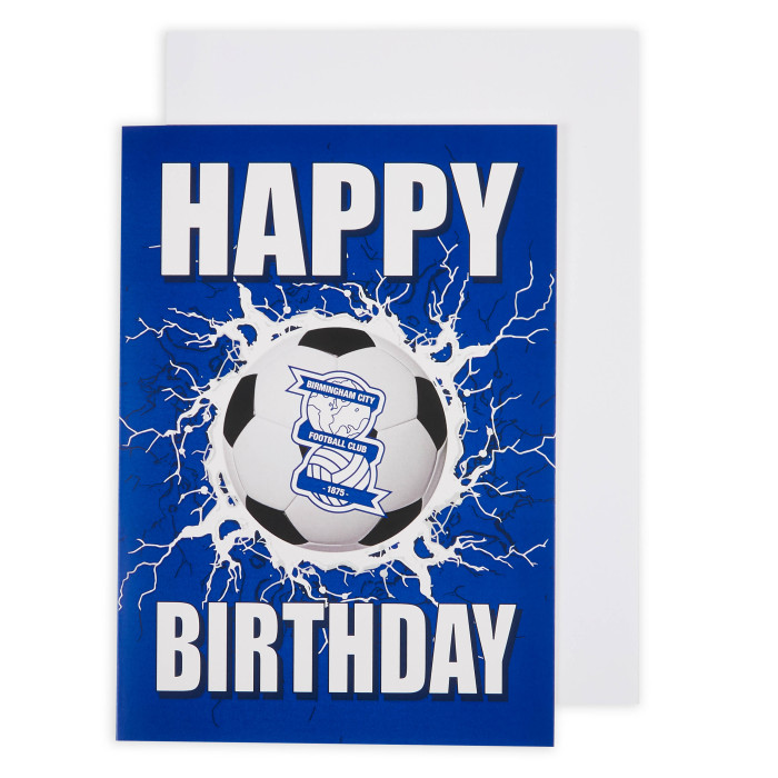 Exploding Ball Birthday Card