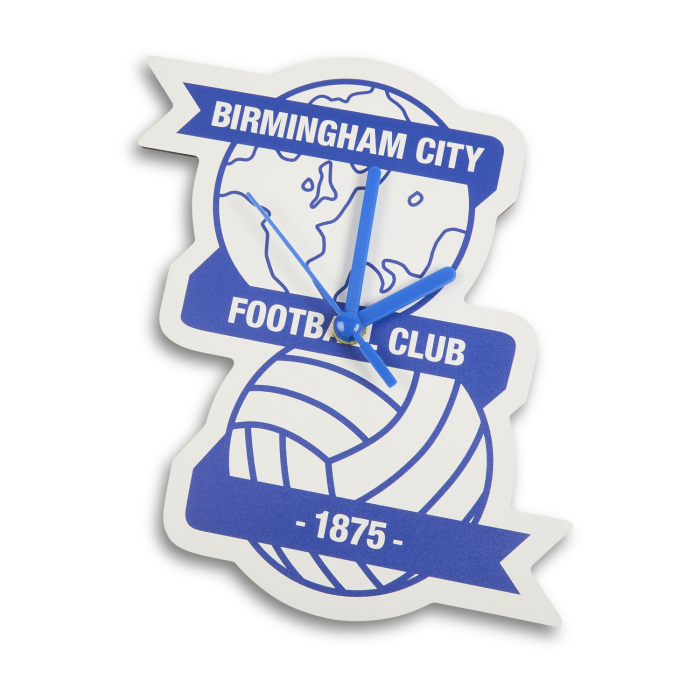 Small Crest Wooden Clock