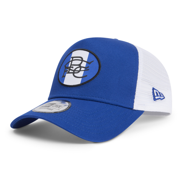 New Era Interlink Trucker Cap Royal