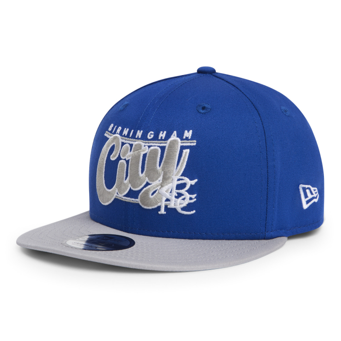 New Era Text Snapback Royal